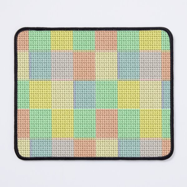 Item preview, Knitted Pastel Rectangles designed and sold by Grang Art Artistic Designs.