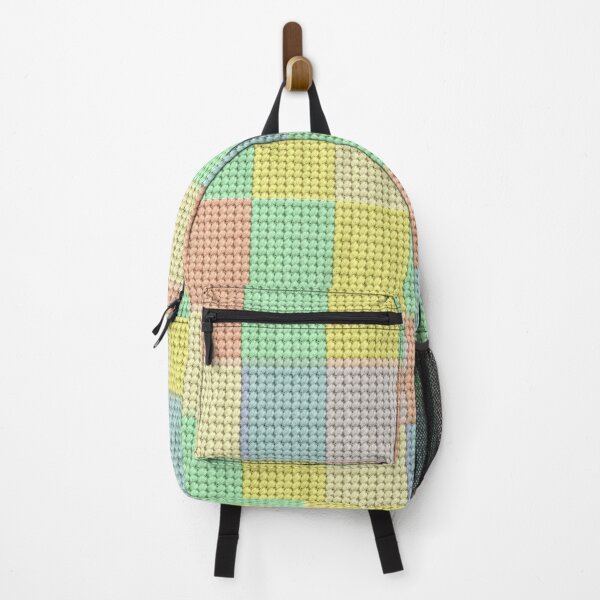 Item preview, Knitted Pastel Rectangles designed and sold by Grang Art Artistic Designs.