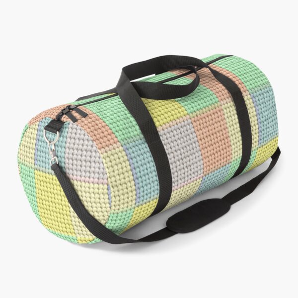 Item preview, Knitted Pastel Rectangles designed and sold by Grang Art Artistic Designs.