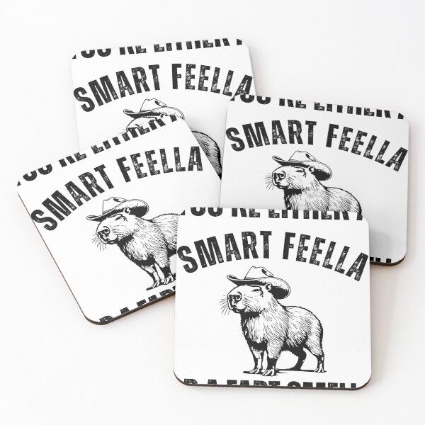 Item preview, You're Either a Smart Fella or a Fart Smella - Funny Sarcastic Design designed and sold by Khoulaly    ⭐⭐⭐⭐⭐.