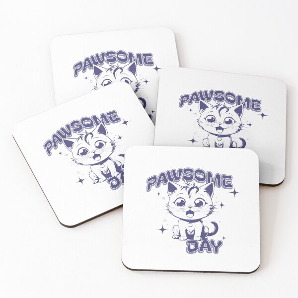 Item preview, Pawsome Day- Cat pun designed and sold by Sumi's Doodle Store.