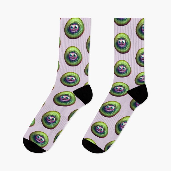 Item preview, Kiwi Face | Fruits Patterns | Fruit Creatures Collection designed and sold by monkeybusiness.pt.