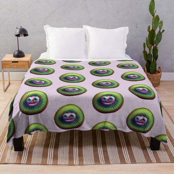 Item preview, Kiwi Face | Fruits Patterns | Fruit Creatures Collection designed and sold by monkeybusiness.pt.