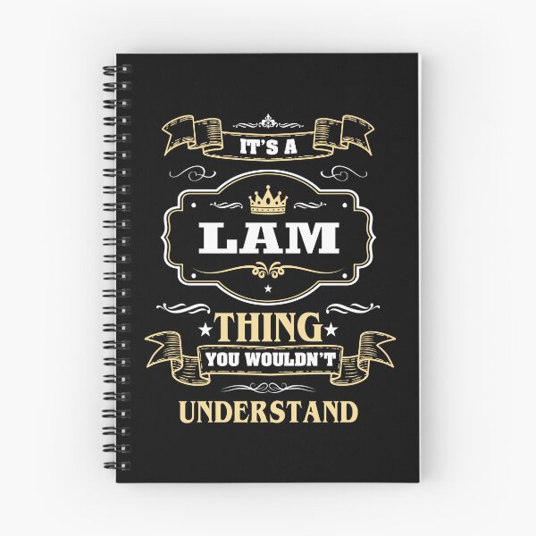 Item preview, It Is A Lam Thing You Wouldn't Understand Lam Name Shirt designed and sold by Zanden-zo.