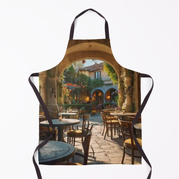 Item preview, Italian Courtyard Coffee Escape designed and sold by BlareBlare.