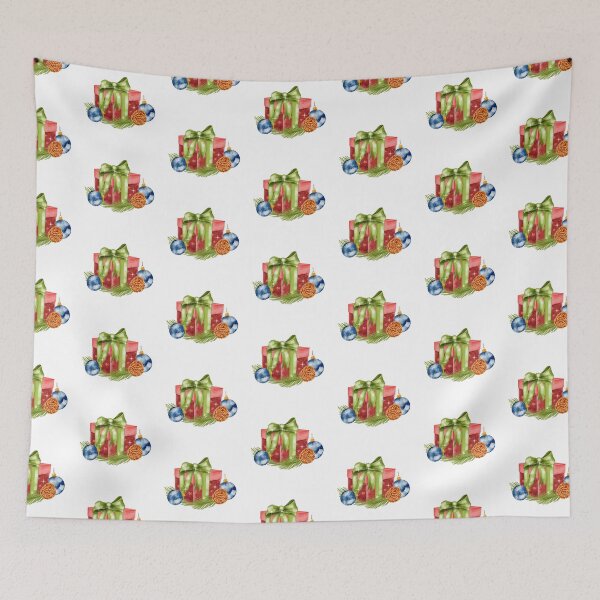 Item preview, Wrapped Christmas present  designed and sold by pinkyfish1010.