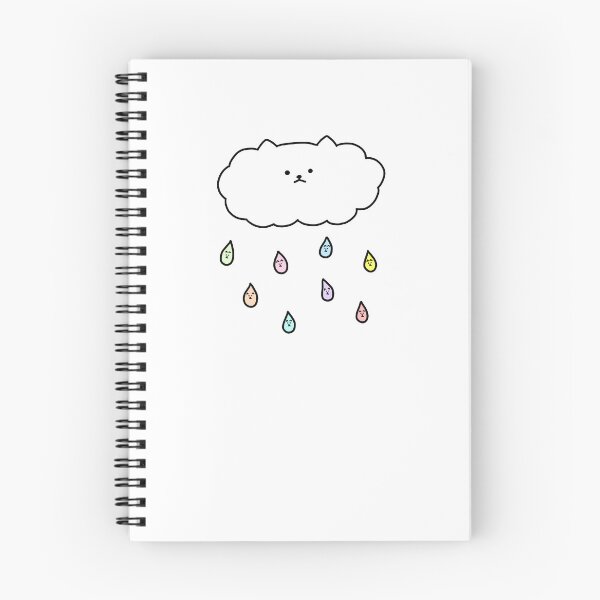 Item preview, cat cloud and cat raindrop designed and sold by superbaechoo.