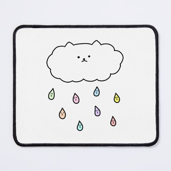 Item preview, cat cloud and cat raindrop designed and sold by superbaechoo.