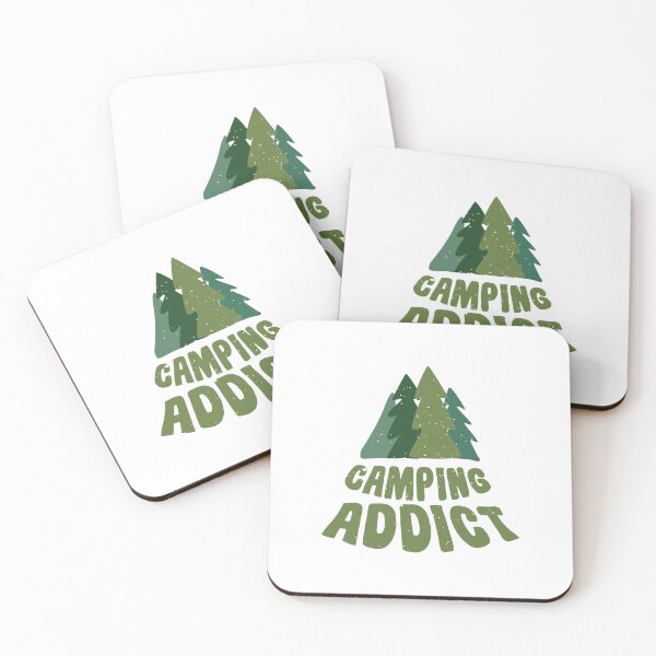 Item preview, Camping Adiict Green trees Nature Hiking designed and sold by Dominika Farkašová.