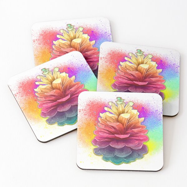 Item preview, Psychedelic Pinecone Dreamscape designed and sold by Hen-C-Art.