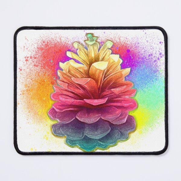 Item preview, Psychedelic Pinecone Dreamscape designed and sold by Hen-C-Art.