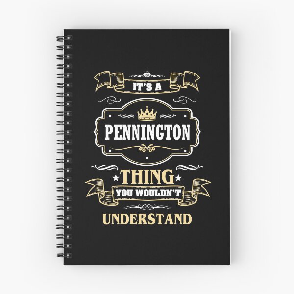 Item preview, It Is A Pennington Thing You Wouldn't Understand Pennington Name Shirt designed and sold by GensBarlow.