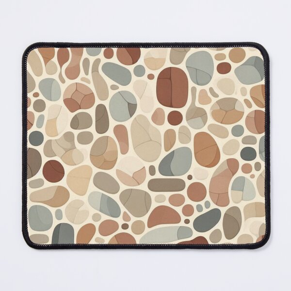 Item preview, Abstract Pebble Pattern in Warm Neutral Tones designed and sold by Rui Fernandes.