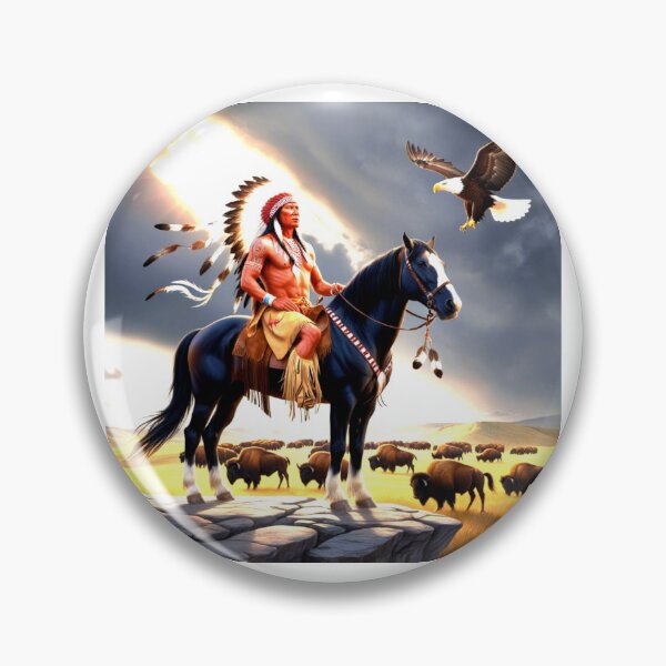 Item preview, Live Bravely Sitting Bull designed and sold by SJZDesign.