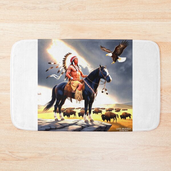 Item preview, Live Bravely Sitting Bull designed and sold by SJZDesign.
