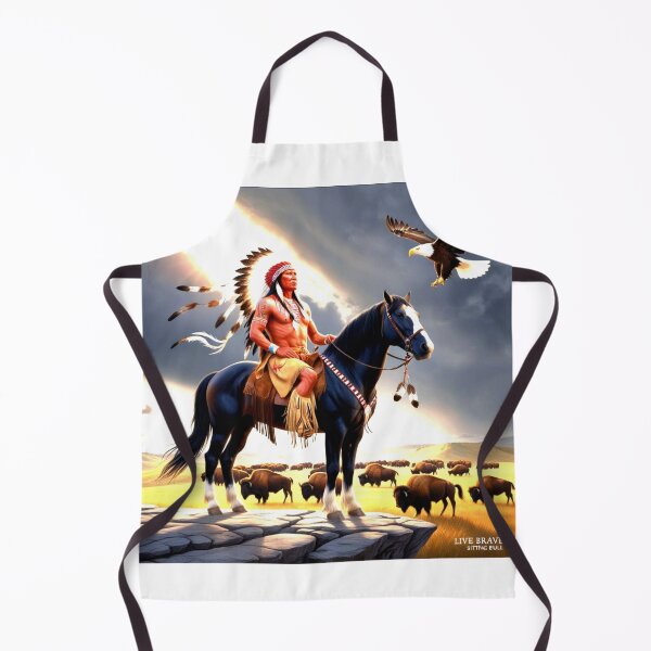 Item preview, Live Bravely Sitting Bull designed and sold by SJZDesign.