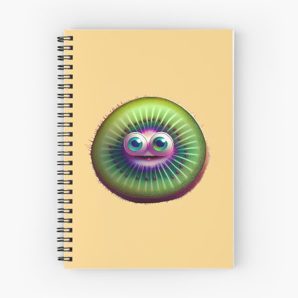 Item preview, Kiwi Face | Fruits Patterns | Fruit Creatures Collection designed and sold by monkeybusiness.pt.