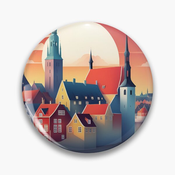Item preview, The city of Denmark T-Shirt designed and sold by Purr95.