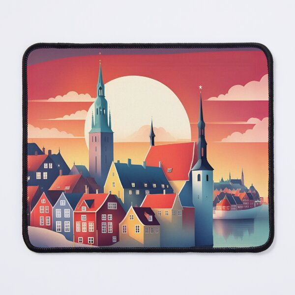 Item preview, The city of Denmark T-Shirt designed and sold by Purr95.