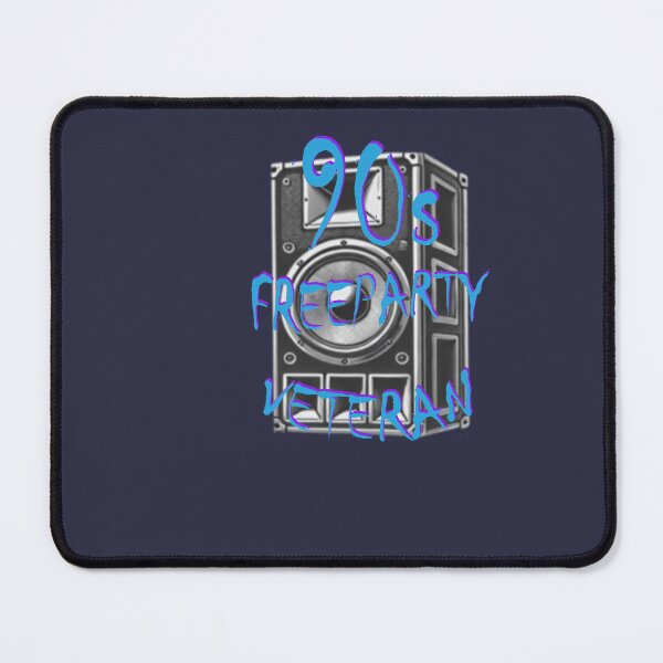 Item preview, 90s Freeparty Rave Veteran Tribute Design designed and sold by leyfinder.