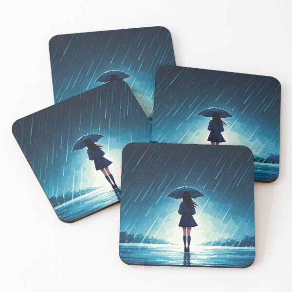 Item preview, Silhouette in the Rain designed and sold by AJSRPrints.