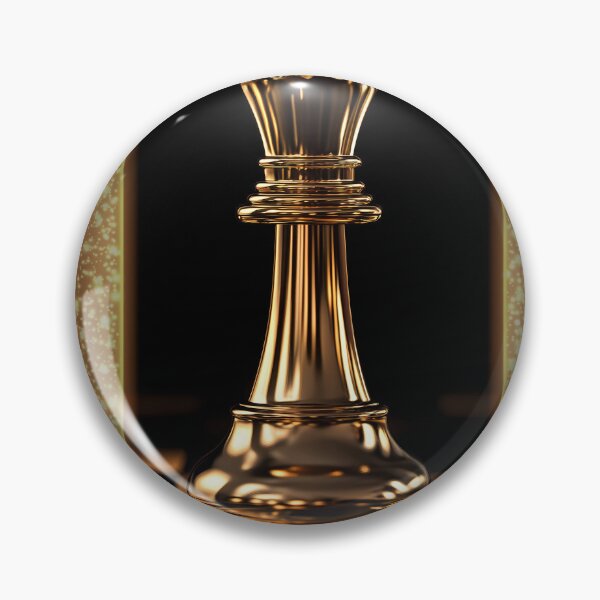 Item preview, "Queen Bee of the Board" Elegant Chess Queen Design - From The "Chess Chest" Collection By TOUDOU DIGITAL designed and sold by ToudouDesign.