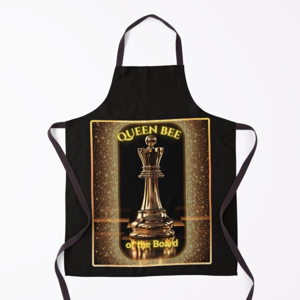 Item preview, "Queen Bee of the Board" Elegant Chess Queen Design - From The "Chess Chest" Collection By TOUDOU DIGITAL designed and sold by ToudouDesign.