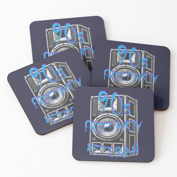 Item preview, 90s Freeparty Rave Veteran Tribute Design designed and sold by leyfinder.