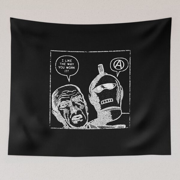 Item preview, anarchy robot designed and sold by weirdove.