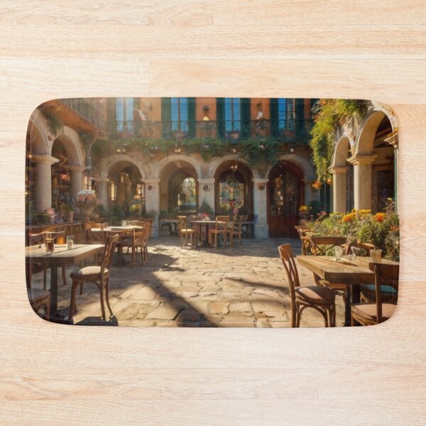 Item preview, Golden Light in an Italian Courtyard designed and sold by BlareBlare.