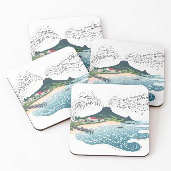 Item preview, A Poetic Illustration of Jeju Island designed and sold by unrealartwork.