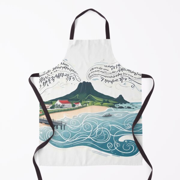 Item preview, A Poetic Illustration of Jeju Island designed and sold by unrealartwork.