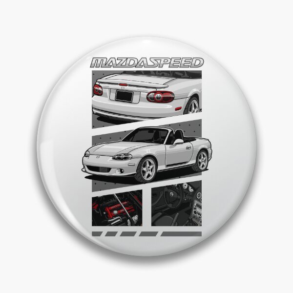 Item preview, Mazdaspeed MX-5 White designed and sold by vektoranda.