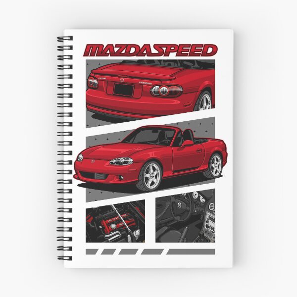 Artikelvorschau, Mazdaspeed MX-5 Rot entworfen und verkauft von vektoranda.
