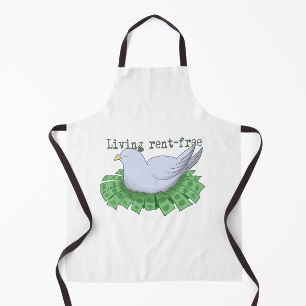 Item preview, Living rent-free pigeon   designed and sold by BlankCog.