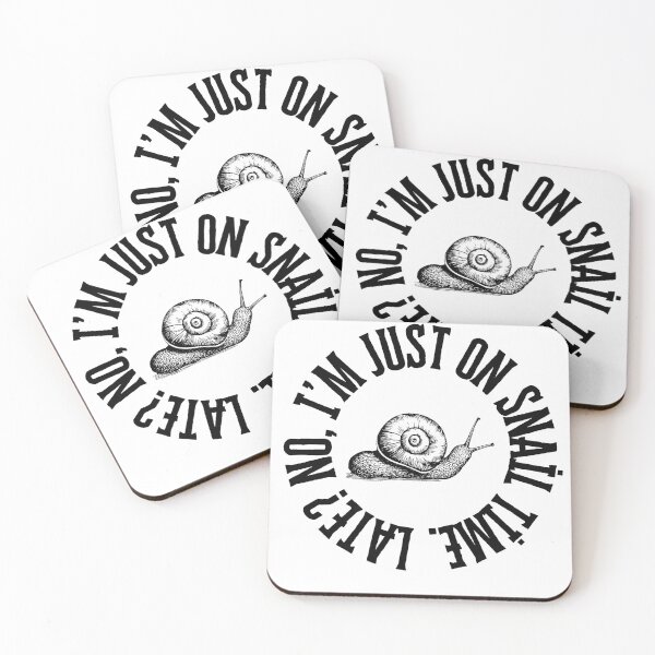 Item preview, Take It Slow - Minimalist Snail Design designed and sold by Zuday.