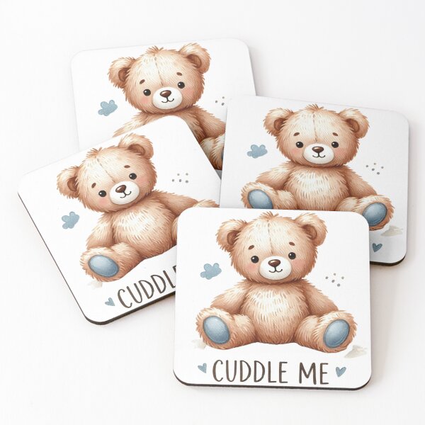 Item preview, Cuddle Me - Teddy Bear Art designed and sold by PixelMuse2024.