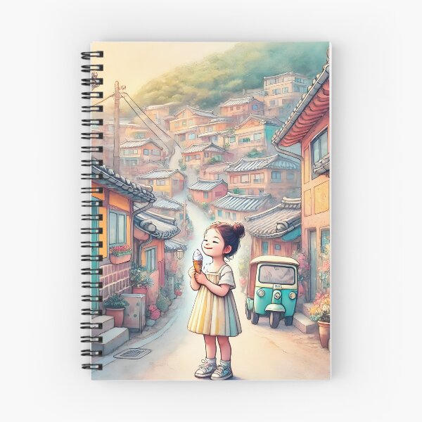 Item preview, A Cool Moment in the Heart of Gamcheon Culture Village designed and sold by unrealartwork.