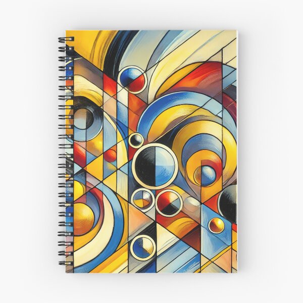 Aperçu de l'œuvre Composition Cercles de Wassily Kandinsky créée et vendue par maniacfitness.
