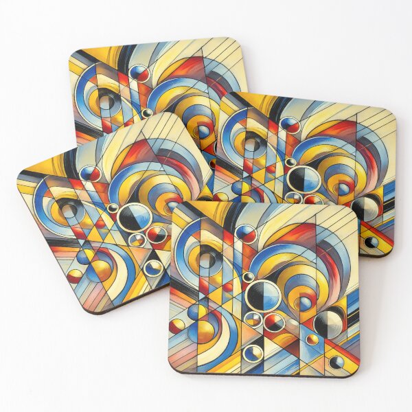 Item preview, Wassily Kandinsky Circles Composition designed and sold by maniacfitness.