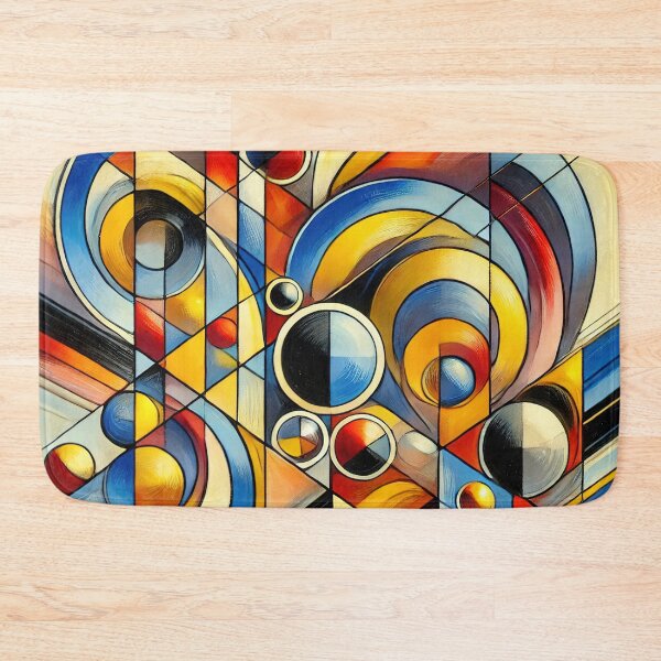Item preview, Wassily Kandinsky Circles Composition designed and sold by maniacfitness.