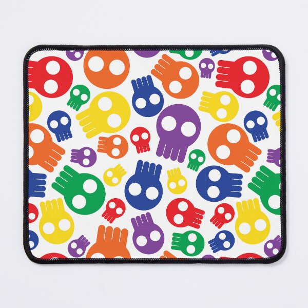 Item preview, Rainbow skull pattern designed and sold by Coops Clothing.