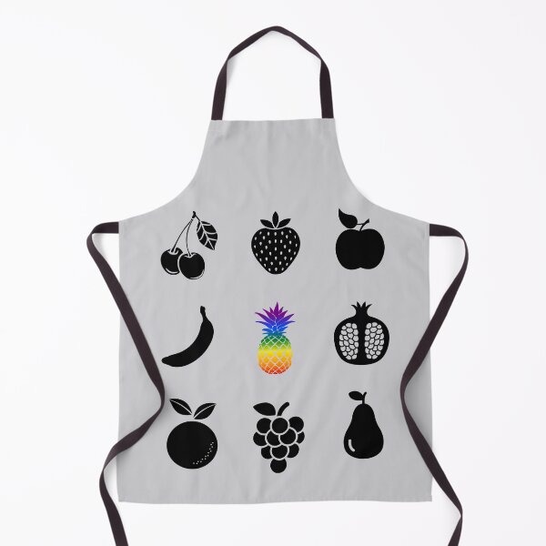 Item preview, Grid design Fruits, classic pride flag, healthy eating, grid pattern, vegan, vegetarian, pridebeproud, pride, nature, selfcare, cute, funny, designed and sold by PrideBeProud.