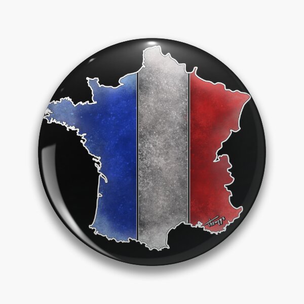 Item preview, France Tricolore - Dark background designed and sold by Themys24.