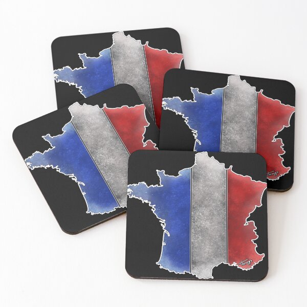 Item preview, France Tricolore - Dark background designed and sold by Themys24.