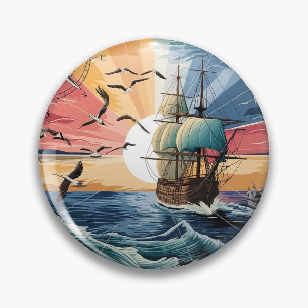 Item preview, Sailing Horizons  designed and sold by CustomTee-Lab.