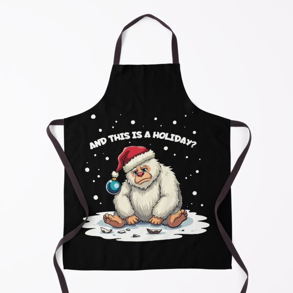 Item preview, Sad Yeti - Funny Holiday Design designed and sold by Krasnovaovaova.