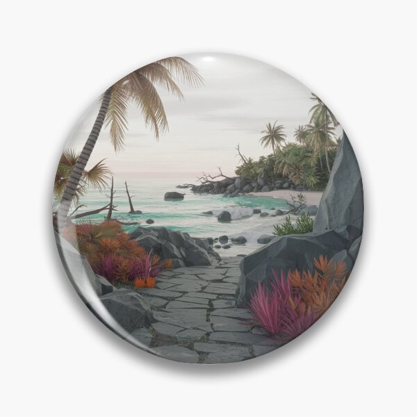 Item preview, Tropical Serenity  designed and sold by CustomTee-Lab.