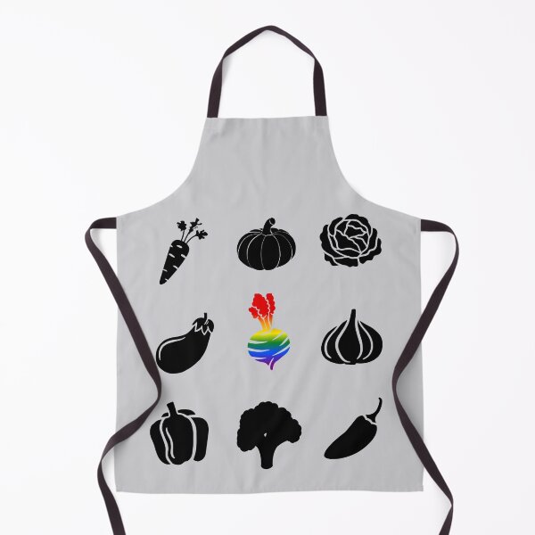 Item preview, Grid design Vegetables, classic pride flag, healthy eating, grid pattern, vegan, vegetarian, pridebeproud, pride, nature, selfcare, cute, funny, designed and sold by PrideBeProud.
