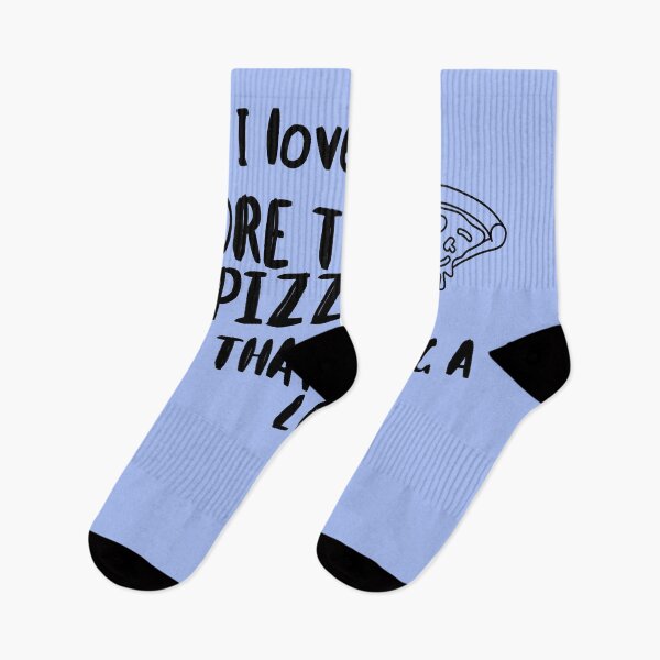 Item preview, I love you more than pizza. And that's saying a lot [Humor relationships Slogan] designed and sold by MerryCrown.